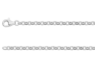Sterling Silver 2.5mm Belcher Chain 2050cm Unhallmarked 100 Recycled Silver