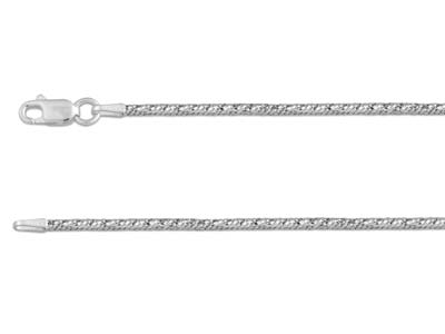 Sterling Silver 1.8mm Diamond Cut  Fancy Snake Chain 1640cm         Hallmarked, 100 Recycled Silver