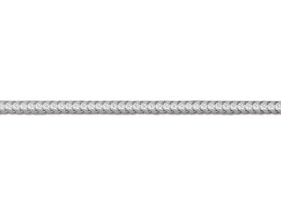 Sterling Silver 1.2mm Diamond Cut  Round Snake Chain 22