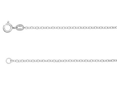 Sterling Silver 1.9mm Trace Chain   2050cm Unhallmarked 100 Recycled Silver