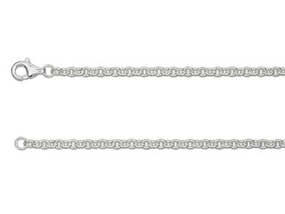 Sterling Silver 3.0mm Cable Chain  20