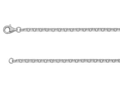 Sterling Silver 2.3mm Diamond Cut  Square Belcher 1845cm            Unhallmarked 100 Recycled Silver