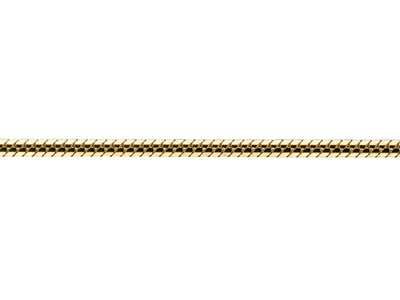 9ct Yellow Gold Snake Loose Chain