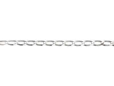 Sterling Silver 5.8mm Loose Cheval Chain, 100% Recycled Silver - Standard Image - 1