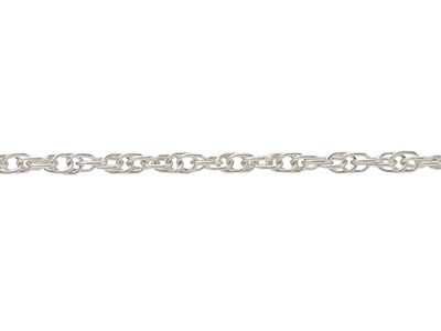 Sterling Silver 1.4mm Loose Rope   Chain - Standard Image - 1
