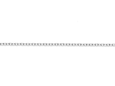 Sterling Silver 2.3mm Loose Trace  Chain, 100 Recycled Silver