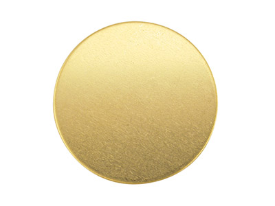 9ct Yellow Gold Blank Fb02000      1.00mm X 20mm Fully Annealed Round 20mm, 100 Recycled Gold