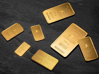 Stamped Gold Bars