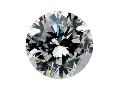 Diamond, Round, H/SI, 25pt/4mm - Standard Image - 1