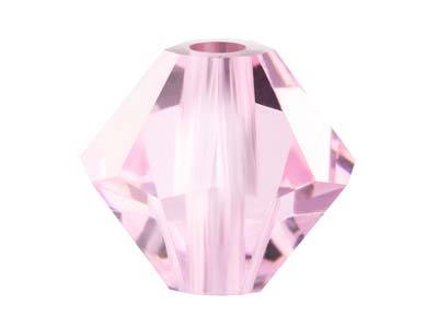 Preciosa Crystal Pack of 24,       Bicone, 4mm, Pink Sapphire - Standard Image - 1