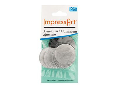 ImpressArt Aluminium Round 25mm    Stamping Blank Pack of 11 - Standard Image - 3