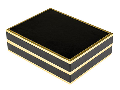 Black And Gold 2 Tone Pendant Box - Standard Image - 2