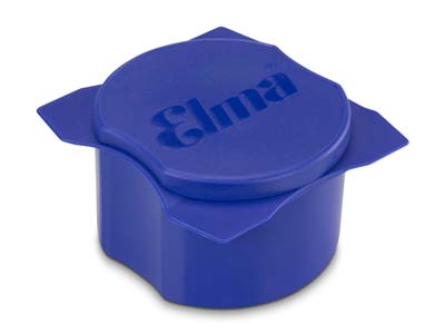 Elma Plastic Cleaning Cup With Lid, Blue - Standard Image - 2