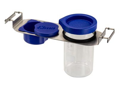 Elma Plastic Cleaning Cup With Lid, Blue - Standard Image - 3