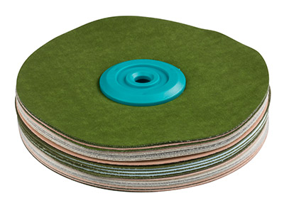 Synthetic Suede Polishing Mop,     Soft, Large 120mm X 18mm - Standard Image - 1