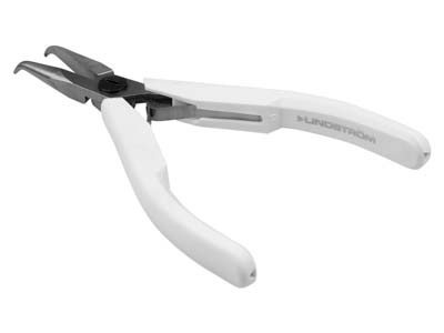 Lindstrom Supreme Bent Chain Nose  Pliers, 129mm, 7892 - Standard Image - 2