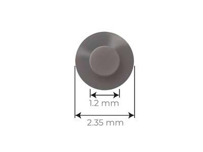 GRS® C-Max Stepped Round Graver    Blank 1.2mm Diameter - Standard Image - 2