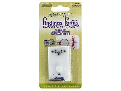 Beadalon Artistic Wire Findings    Forms Ring And Toggle Clasp Jig - Standard Image - 3