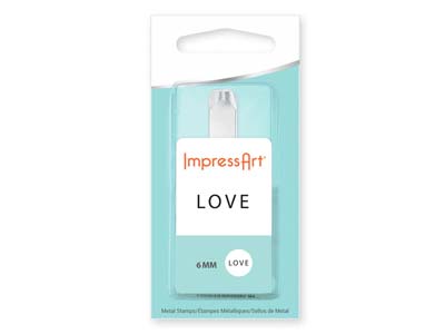 ImpressArt Signature Love Design   Stamp 6mm - Standard Image - 2