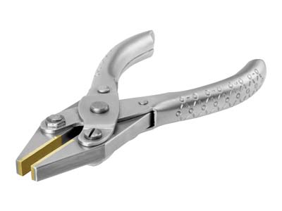 Forca RTGS-285-B Parallel Flat Nose Locking Pliers Brass Lined Jaws