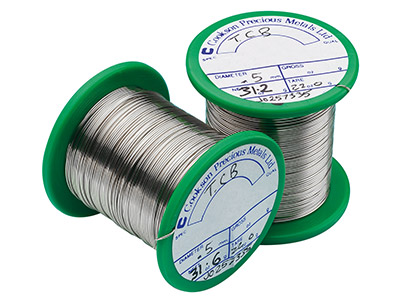 Easy Silver Solder Wire 0.50mm Fully Annealed, 30g Reels, 100% Recycled  Silver 