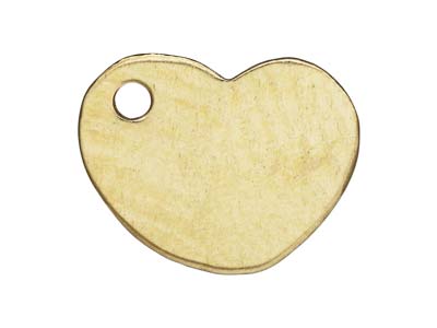 Gold Filled Heart Charm 8x7mm - Standard Image - 1