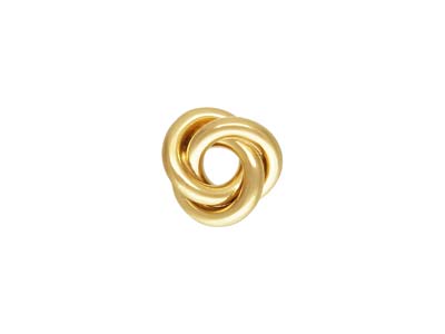 Gold Filled Knot Ear Stud 5mm - Standard Image - 1