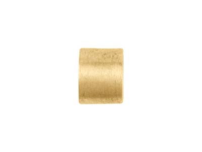9ct Yellow Gold Tube Setting 6.0mm Semi Finished Cast Collet, 100%    Recycled Gold - Standard Image - 2