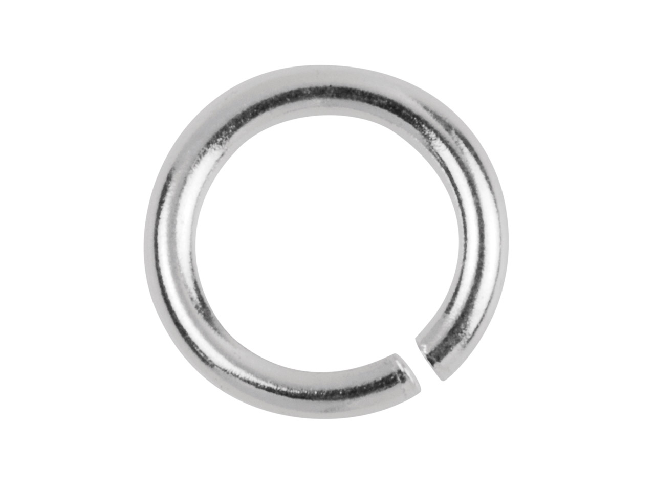 CLEARANCE 5mm Open Jumprings / Jump Rings (100 pcs / Light Silver