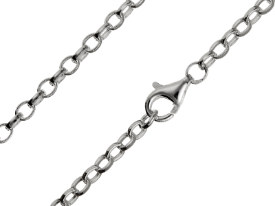 Sterling Silver 3.0mm Belcher Chain 1845cm Hallmarked, 100 Recycled  Silver