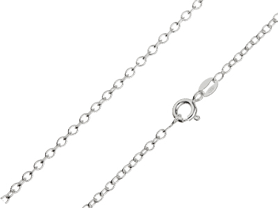 Sterling Silver 2.3mm Trace Chain   2666cm Unhallmarked 100 Recycled Silver